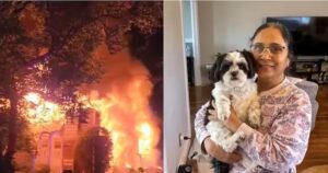 Perde la vita nel tentativo di salvare il proprio cane da un infernale incendio domestico (VIDEO)